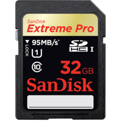 SanDisk Extreme Pro SDHC Class 10 UHS-I 32GB